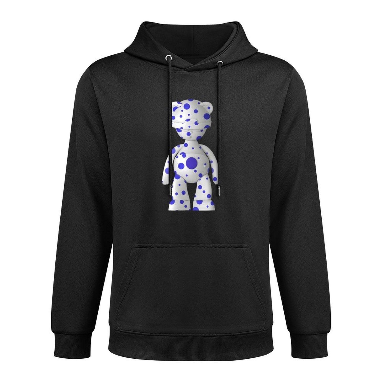 Hoodie Front PatternRetro Fade-Resistant